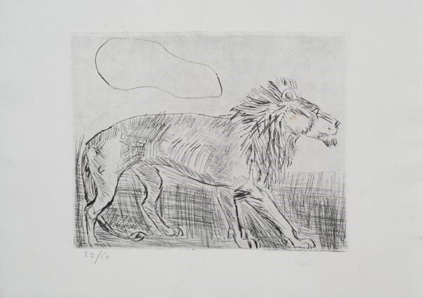 Antonio Ligabue - Leone