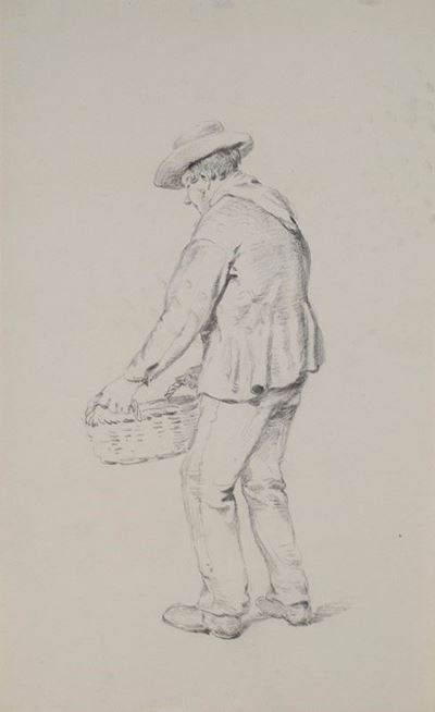 Figura con Cestino