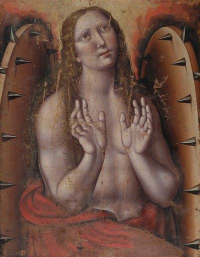 Santa Caterina d'Alessandria, tempera su tavola