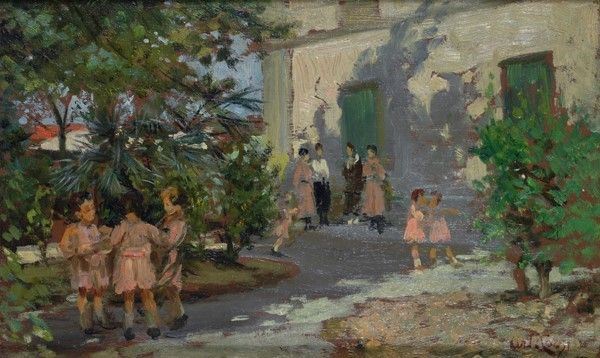 Arturo Corsi - Nel giardino
