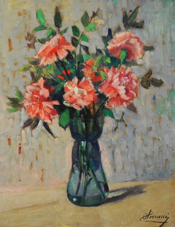 Alfredo Pieracci - Vaso con fiori