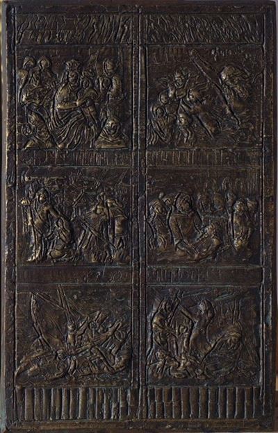 Bozzetto per la Porta del Duomo di Castellammare di Stabia