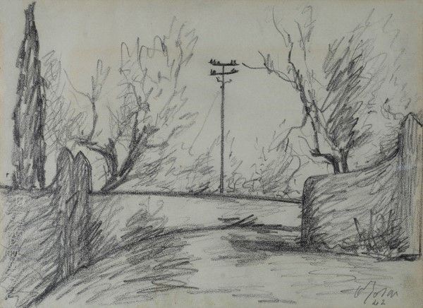 Ottone Rosai - Strada