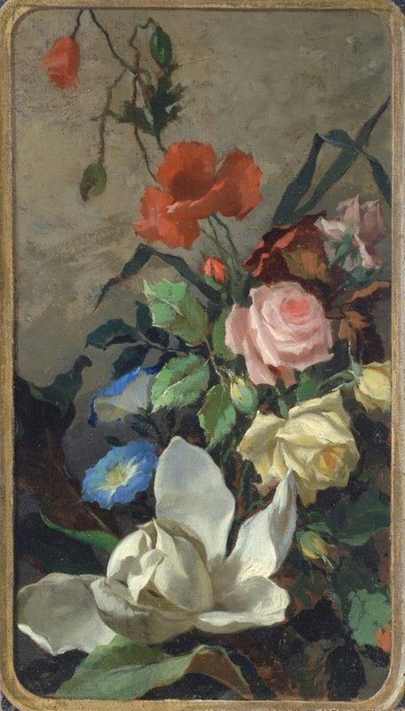 Anonimo, XIX Sec. - Fiori