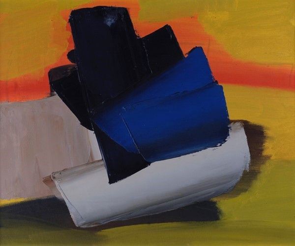 Alfredo Chighine : La barca  (1960)  - Olio su tela - Asta Autori del XIX e XX sec. - I - Galleria Pananti Casa d'Aste