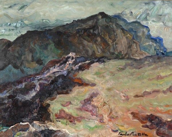 Paolo Pratella - Paesaggio costiero