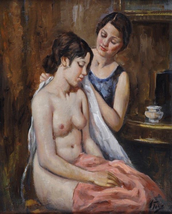 Attilio Toro - La toilette