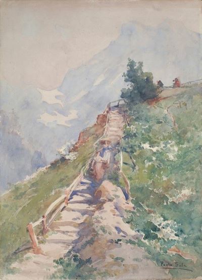 Scalinata sulla Montagna