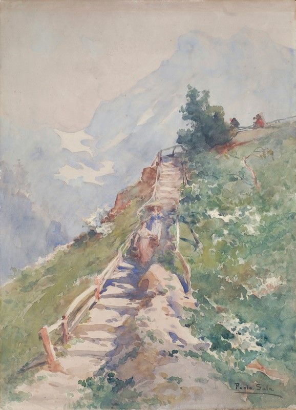 Paolo Sala - Scalinata sulla Montagna