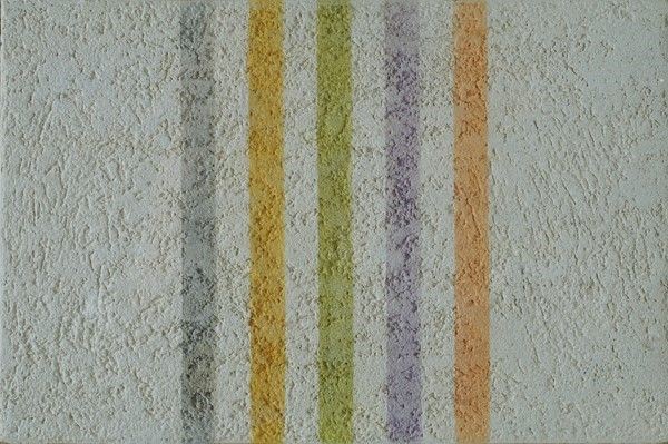 Elio Marchegiani : Grammature di colore  (2014)  - Intonaco - Auction Arte moderna e contemporanea - Galleria Pananti Casa d'Aste