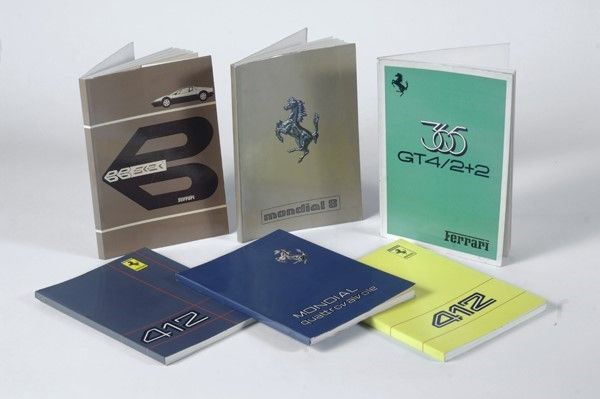 Libretti uso e manutenzione vetture Ferrari