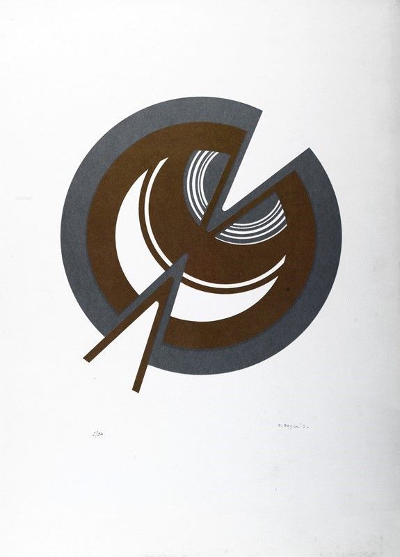 Anonimo, XX sec. : Senza titolo  (1970)  - Serigrafia - Auction GRAFICA ED EDIZIONI - Galleria Pananti Casa d'Aste