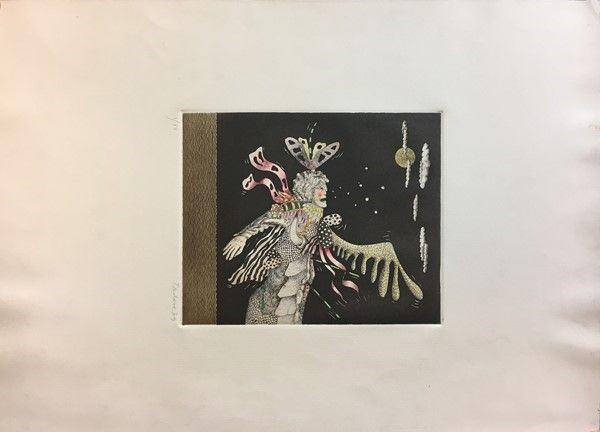 Benito Trolese : Senza titolo  (1979)  - Acquaforte Acquatinta - Auction GRAFICA ed EDIZIONI - Galleria Pananti Casa d'Aste