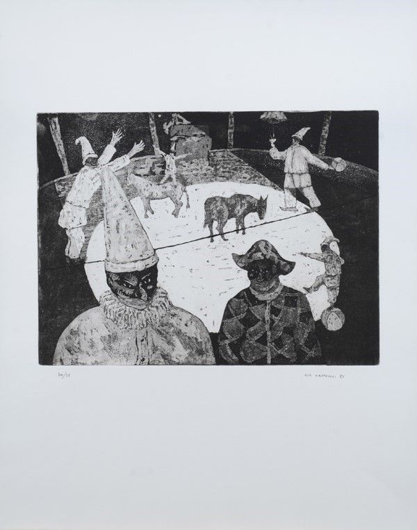 Giovanni Lastrucci - Due Opere Grafiche Firmate