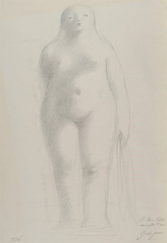 Luigi Galligani : Figura  - Auction Arte Moderna e Contemporanea - Galleria Pananti Casa d'Aste