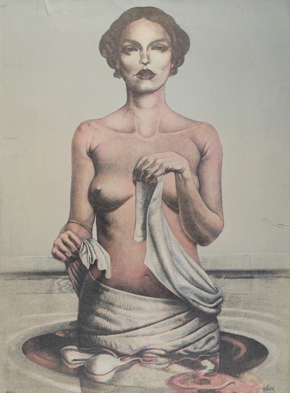 Walter Falconi : Nudo  - Serigrafia - Auction GRAFICA ED EDIZIONI - Galleria Pananti Casa d'Aste