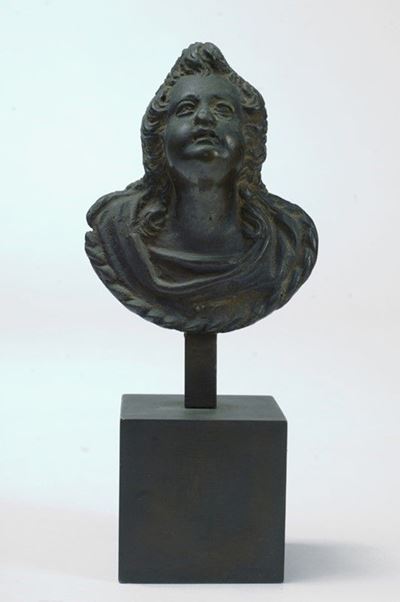 Testa di cherubino, bronzo, Italia centrale, seconda metà XV secolo