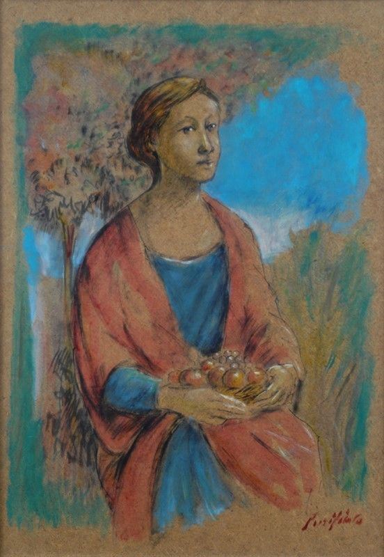 Domenico Purificato - Donna seduta