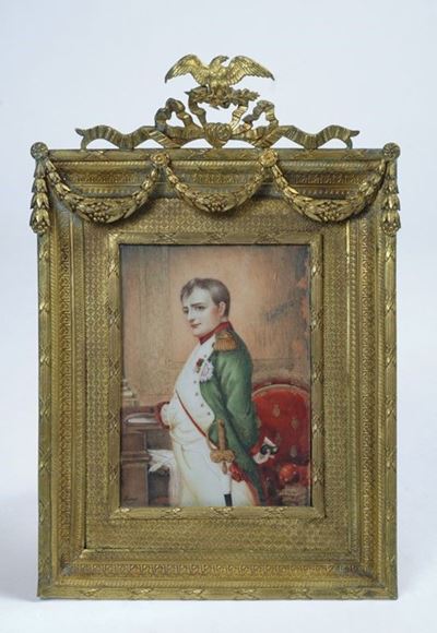 Lucas, Napoleone - Miniatura su avorio