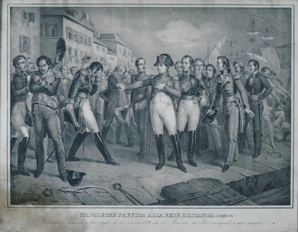 Horace Vernet, Passaggio del ponte d'Arcoli; Napoleone s'affida alla fede Britanica; Napoleone al...