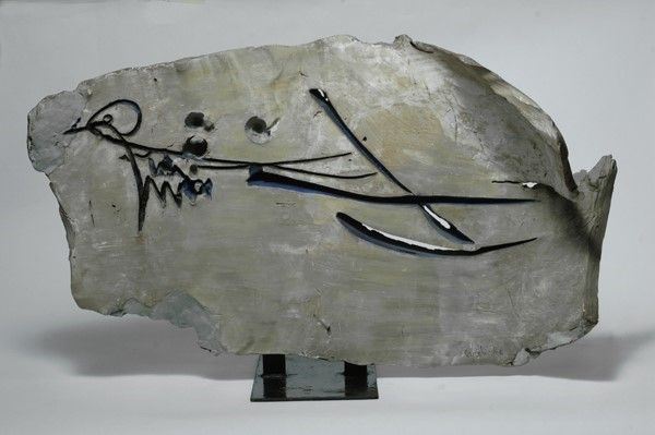 Mario Ceroli : Senza titolo  (1962)  - Terracotta incisa e dipinta - Auction Arte moderna e contemporanea - Galleria Pananti Casa d'Aste
