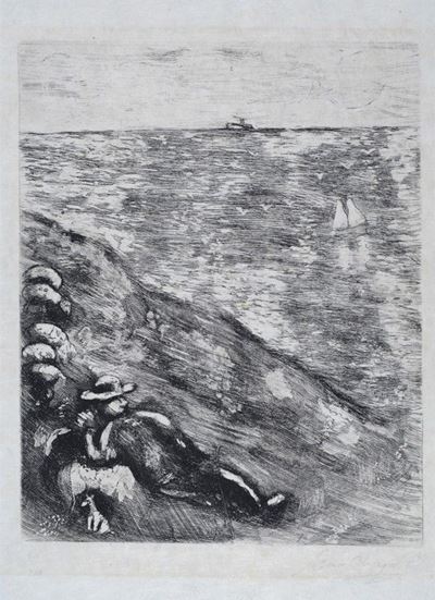 Le Berger Et la Mèr (dalla Serie delle Fable De la Fontaine)