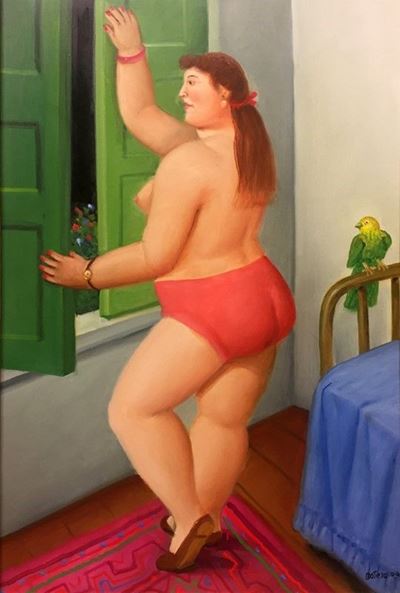 Donna alla Finestra