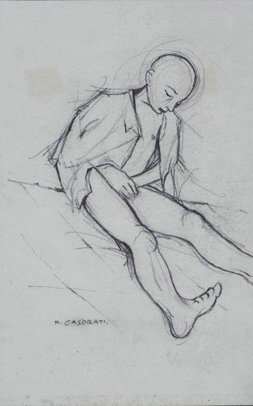 Felice Casorati - Figura