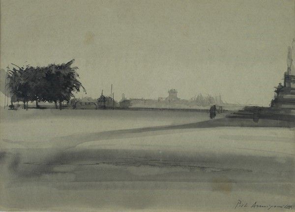 Pietro Annigoni - Piazzale Michelangelo