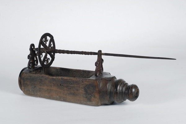 Filatoio antico, legno e ferro battuto, XVII-XVIII secolo