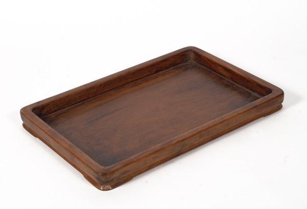 Vassoio in legno, Cina XIX secolo
