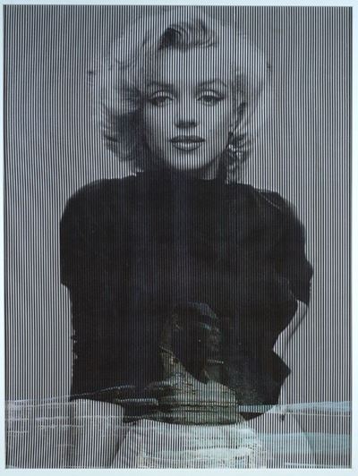 Piero Maffessoli Malipiero, Marilyn Monroe La Sfinge, collage