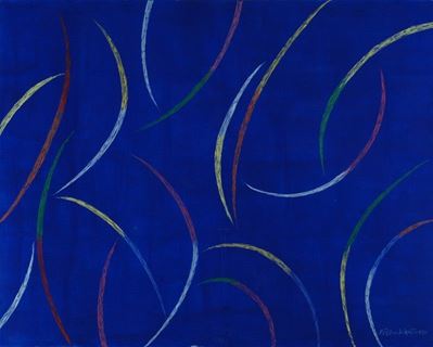 Senza titolo, tempera su carta (1997)