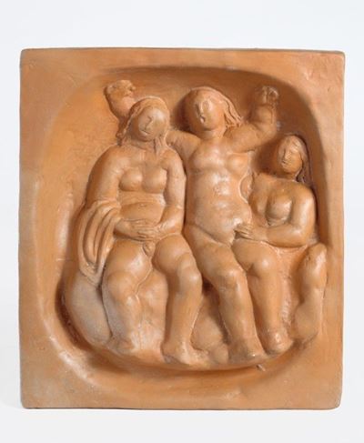 Le tre Grazie, terracotta da stampo