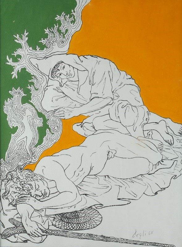 Corrado Cagli - Figure