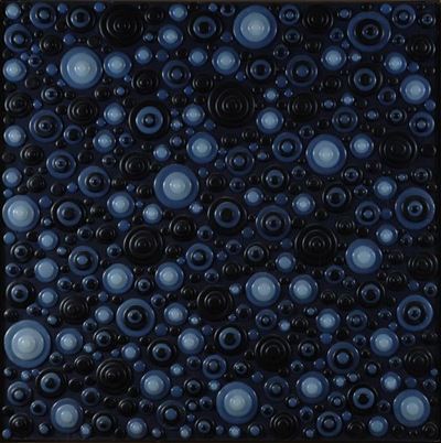 Finestra 23 - Colle siliconiche su tela