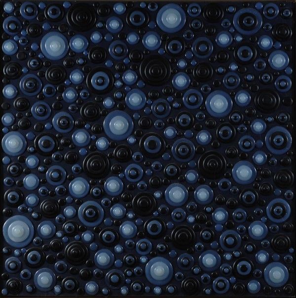 Davide Nido : Finestra 23  (2004)  - Colle siliconiche su tela - Asta Antiquariato - I - Galleria Pananti Casa d'Aste