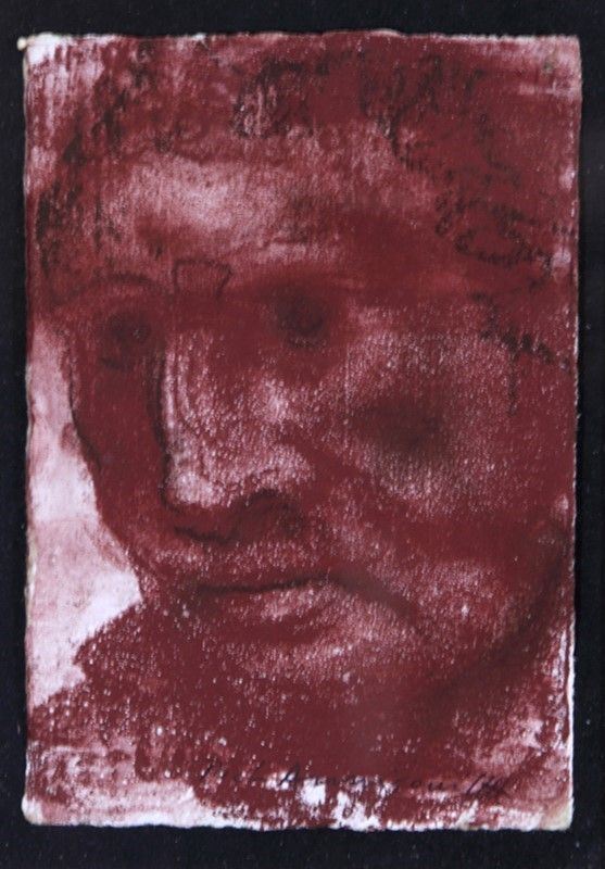 Pietro Annigoni : Volto  - Sanguigna su carta - Auction Antiquariato - I - Galleria Pananti Casa d'Aste