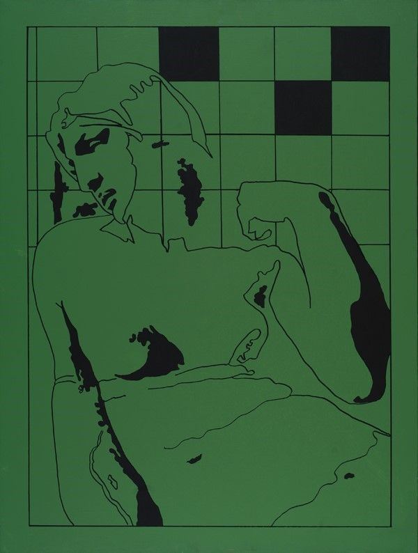 Tano Festa : Da Michelangelo  (1978)  - Acrilico su tela - Asta Antiquariato - I - Galleria Pananti Casa d'Aste