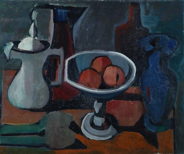 A. Chiesi : Natura morta  - Auction AUTORI DEL XIX E XX SEC - Galleria Pananti Casa d'Aste