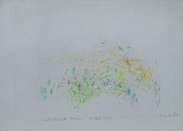 Zoran Music : Collina  (1964)  - Pastelli su carta - Auction Antiquariato - I - Galleria Pananti Casa d'Aste