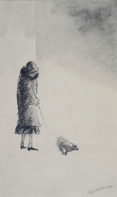 Donna con Cagnolino