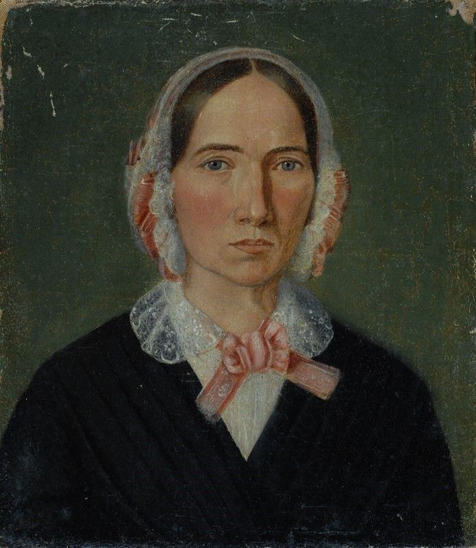 Anonimo, XIX Sec. - Ritratto di Donna