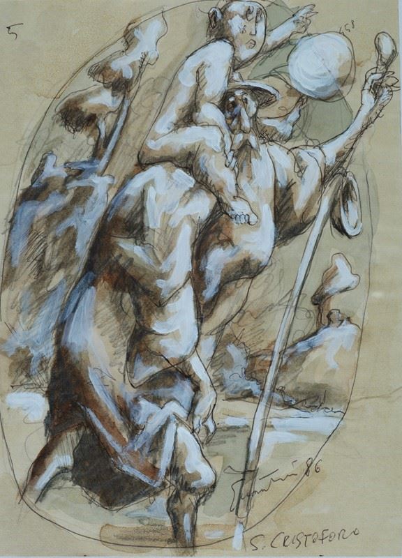 Romano Guantini - San Cristoforo