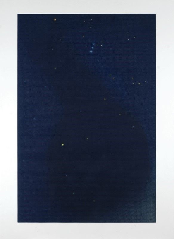 Piero Guccione - Cielo Stellato