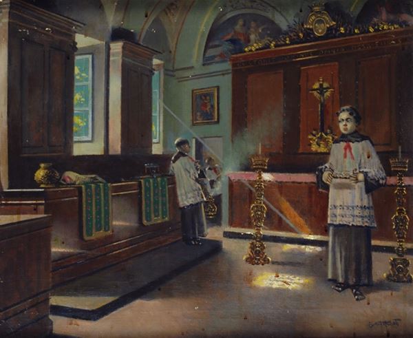 Antonio Maria Aspettati - In the sacristy