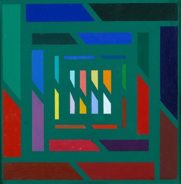 Piero Dorazio : X Y  (1996)  - Olio su tela - Auction Antiquariato - I - Galleria Pananti Casa d'Aste
