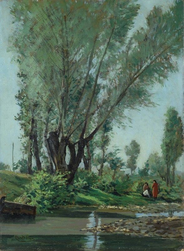 Paride Castellan - Lungo il torrente