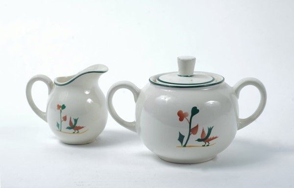 Lattiera e zuccheriera  - Auction Antiquariato - I - Galleria Pananti Casa d'Aste
