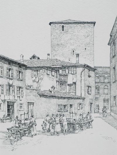 Vita di Paese . Piazza Garzetti